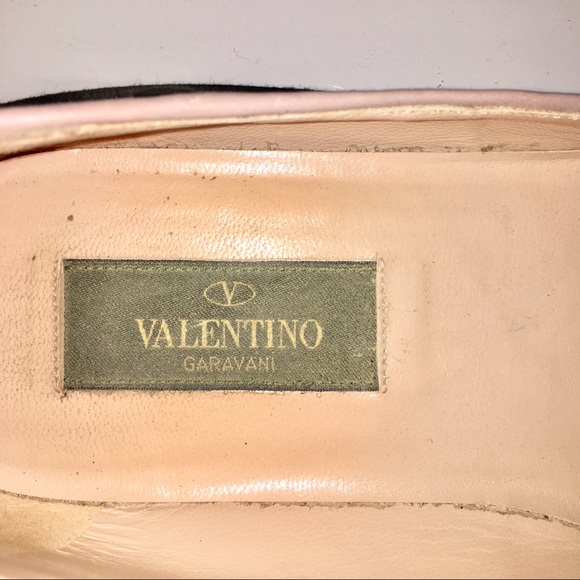 Valentino Camouflage Pointed-Toe Flats - Picture 8 of 8